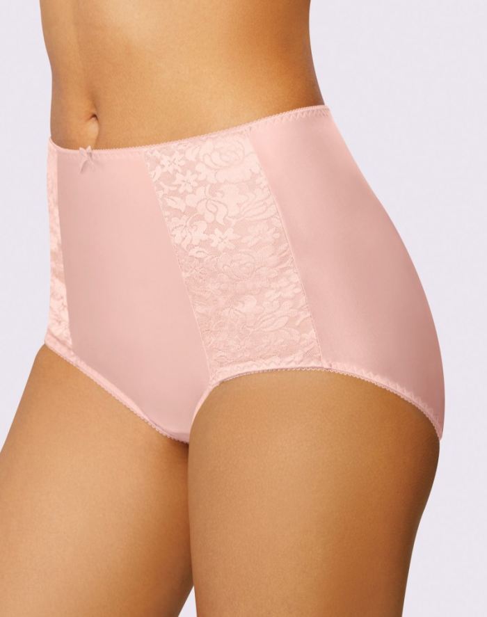 Double Support Brief - Blushing Pink