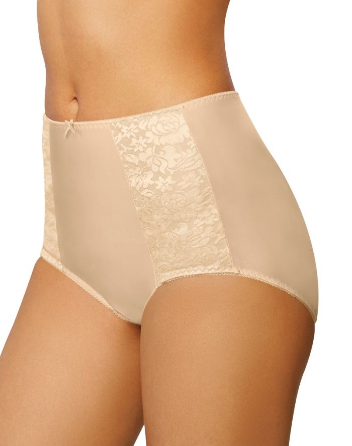 Double Support Brief - Soft Taupe