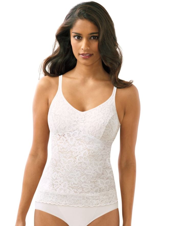 Lace 'N Smooth® Shaping Cami - White