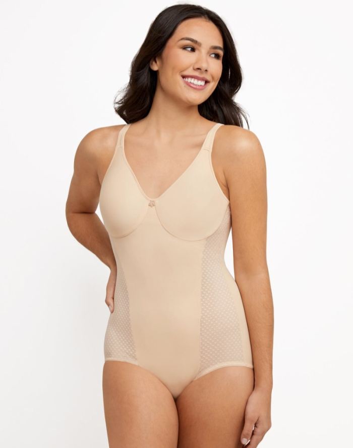 Firm Control Body Shaper - Soft Taupe